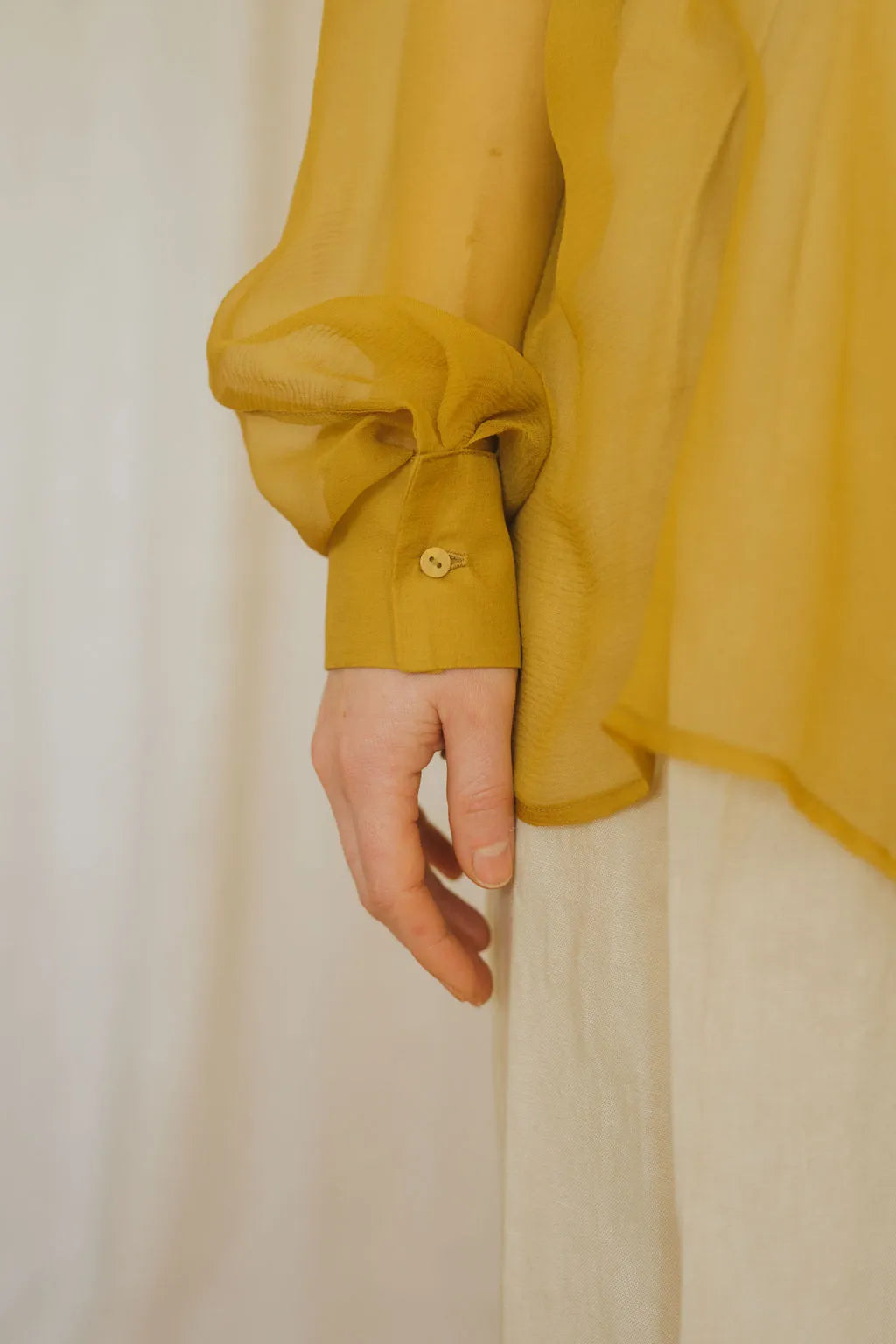 chemise en mousseline de soie pour femme luxe chic